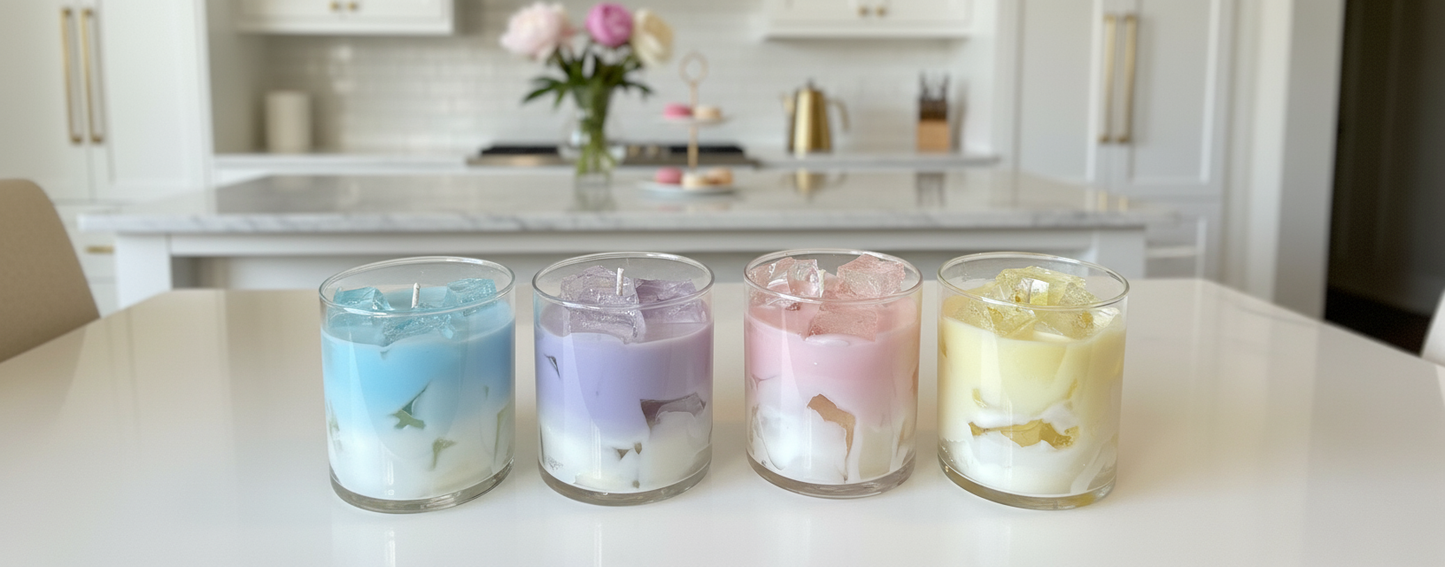 Set of 12 | 10oz Iced Drink Candle