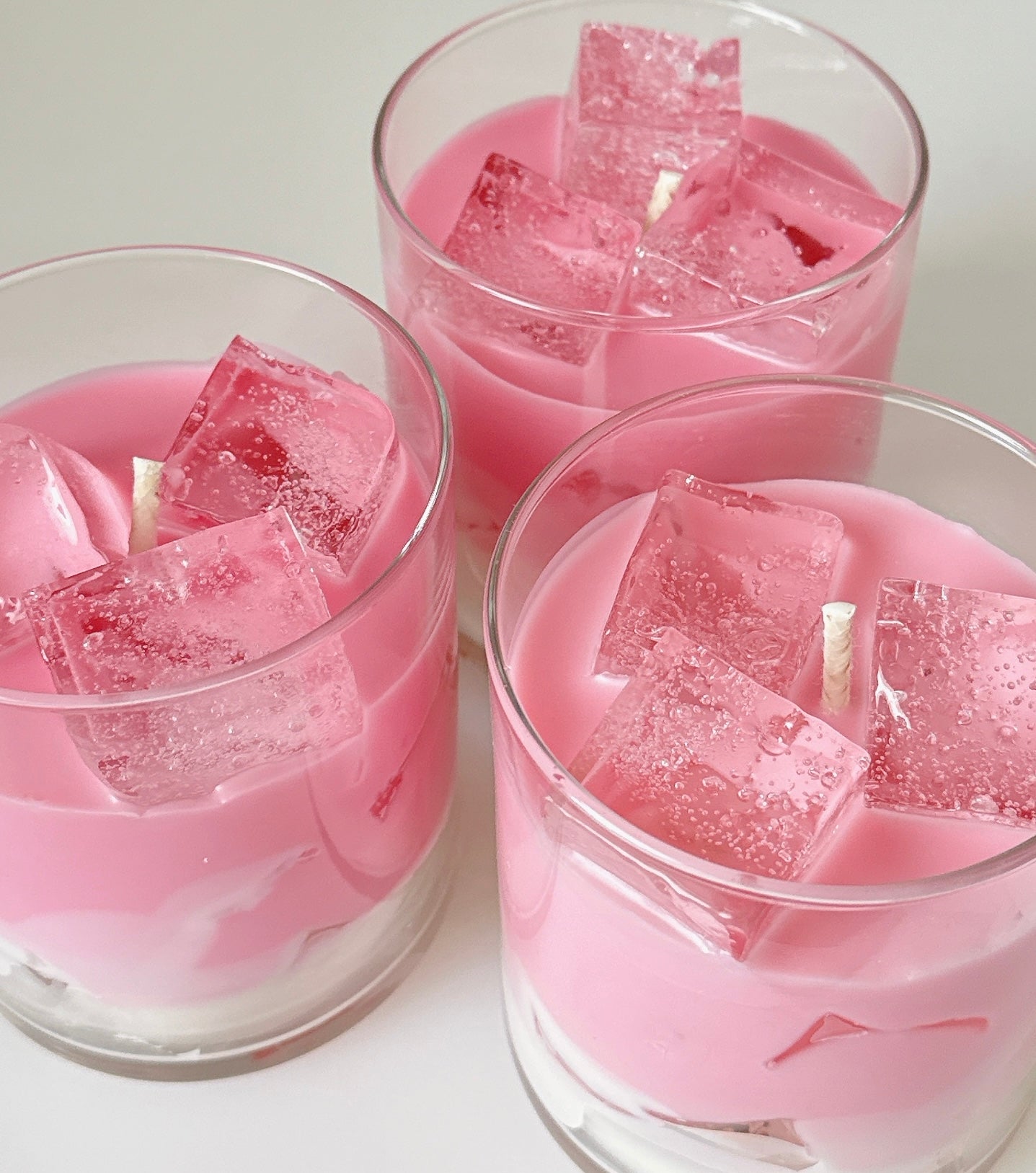 Set of 12 | 10oz Iced Strawberry Milk Candle